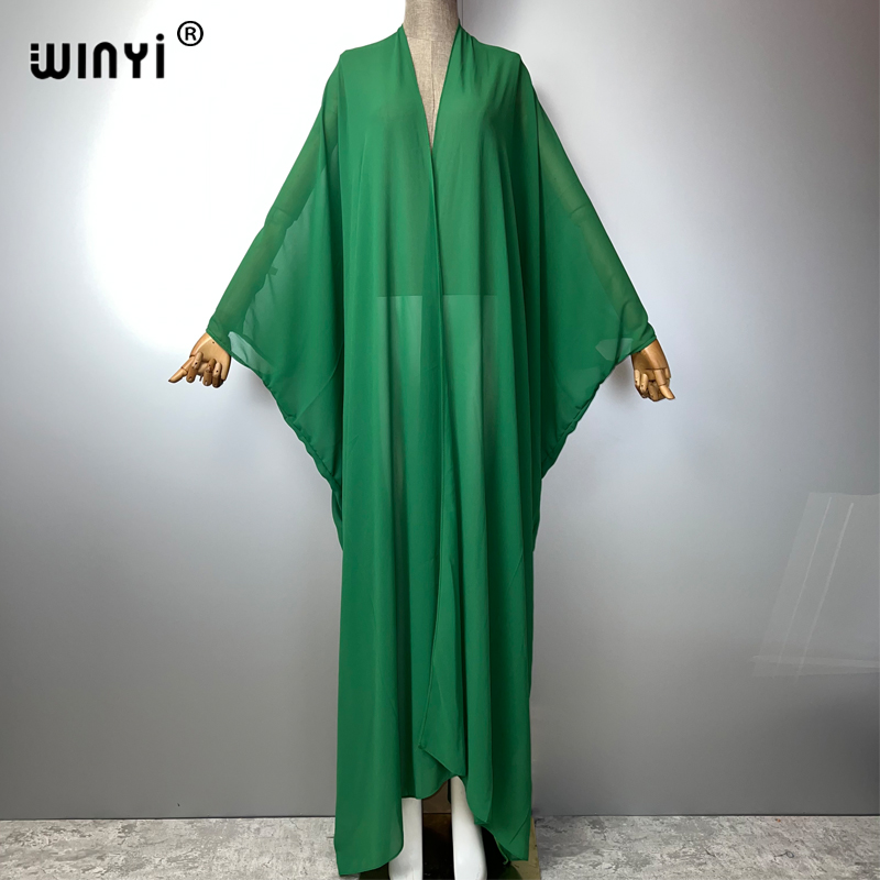 Cover Up Kaftan - WINYI 2025 nieuwe kimono zomer Perspectief