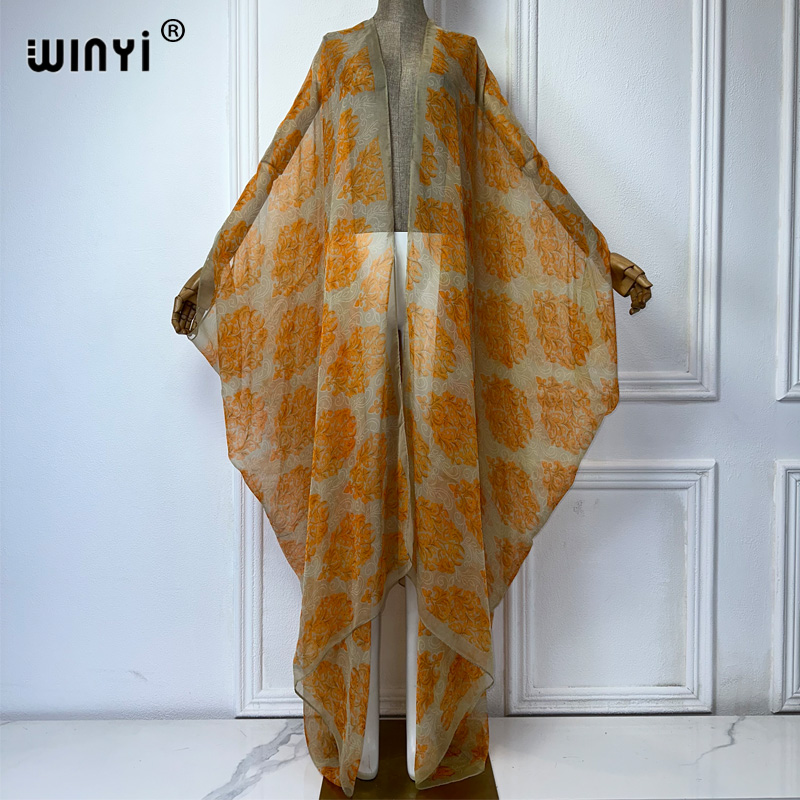 WINYI maxi kimono zomer Perspe - Cover Up Kaftan recensie en prijs