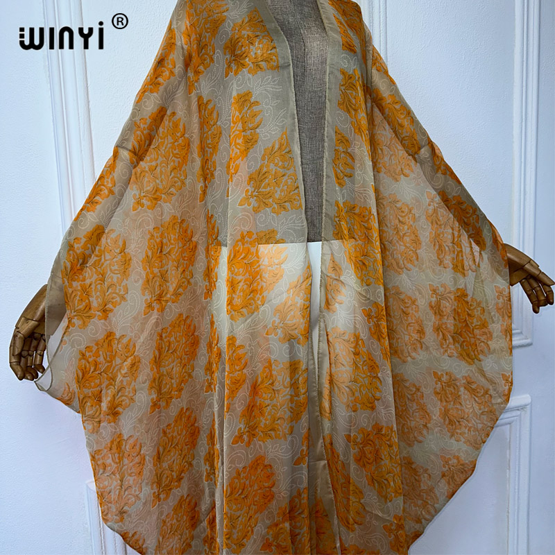 WINYI maxi kimono zomer Perspe - Cover Up Kaftan recensie en prijs