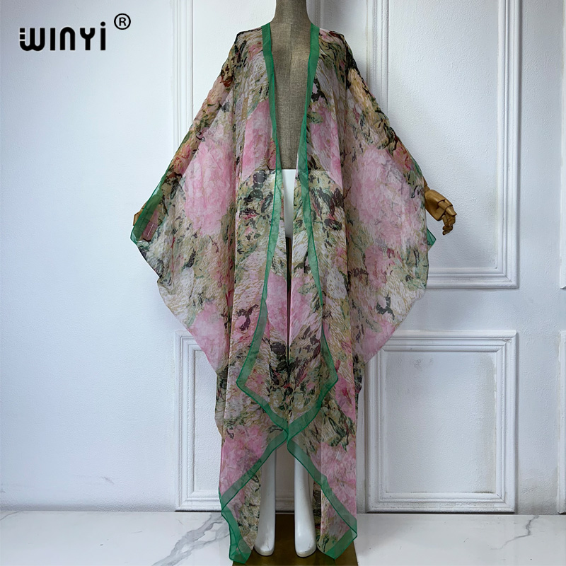 WINYI maxi kimono zomer Perspe - Cover Up Kaftan recensie en prijs