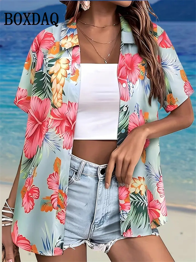 Zomer Mode Vrouwen Blouse Hawa - Romper Floral Print recensie en prijs