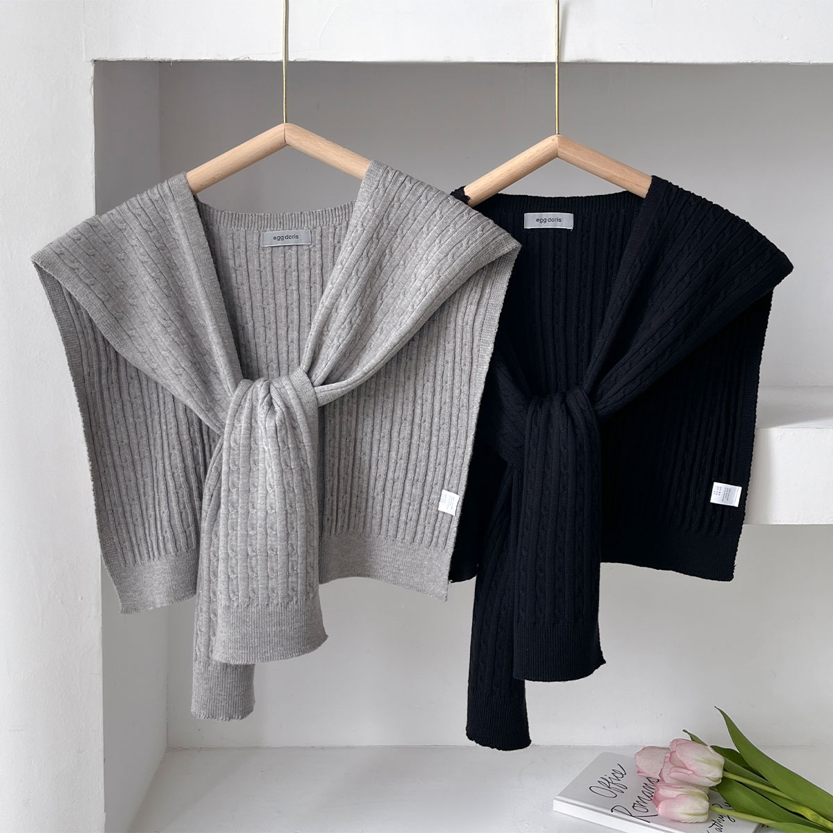 NIEUWE Koreaanse herfst gebrei - Blouse Off Shoulder recensie en prijs